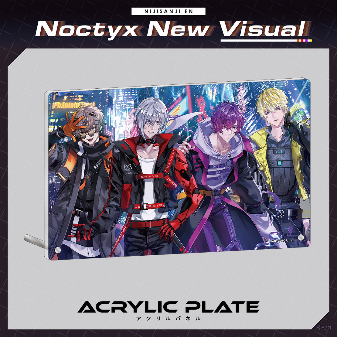 [In-stock] Nijisanji Noctyx New Visual Goods