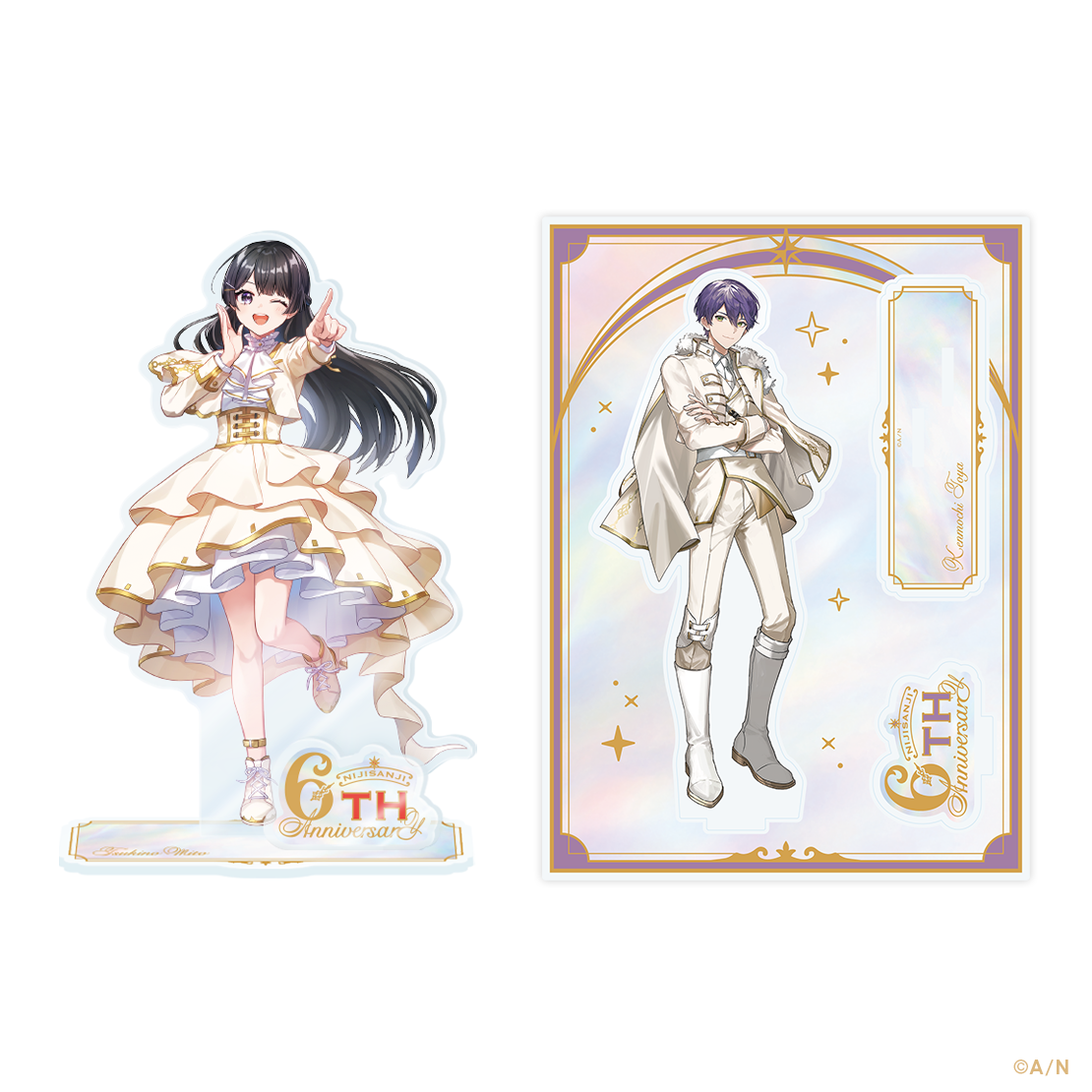 「現貨」Nijisanji [NIJISANJI 6周年記念周邊] 商品 - 亞克力立牌/ 盒式吊墜