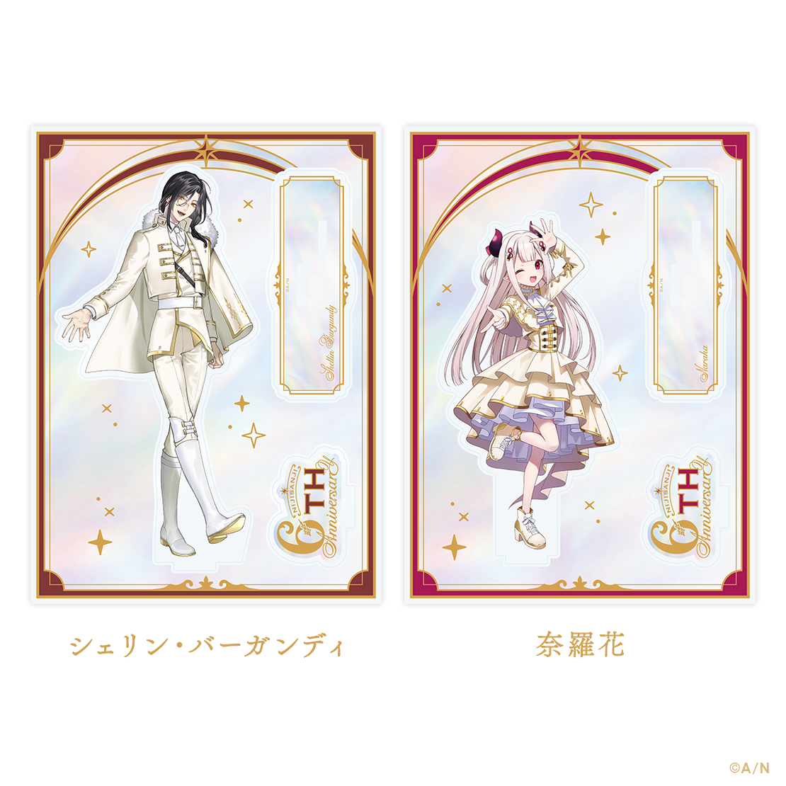 「現貨」Nijisanji [NIJISANJI 6周年記念周邊] 商品 - 亞克力立牌/ 盒式吊墜