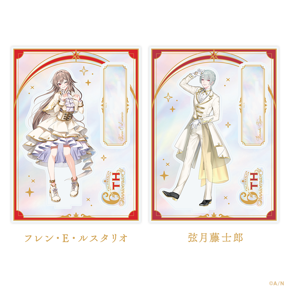 「現貨」Nijisanji [NIJISANJI 6周年記念周邊] 商品 - 亞克力立牌/ 盒式吊墜