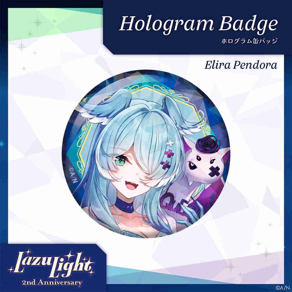  [In-stock]  Nijisanji Lazu Light 2nd Anniversary Goods