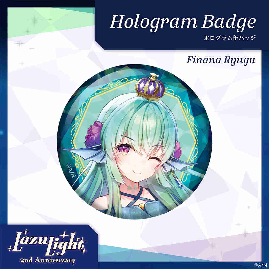  [In-stock]  Nijisanji Lazu Light 2nd Anniversary Goods