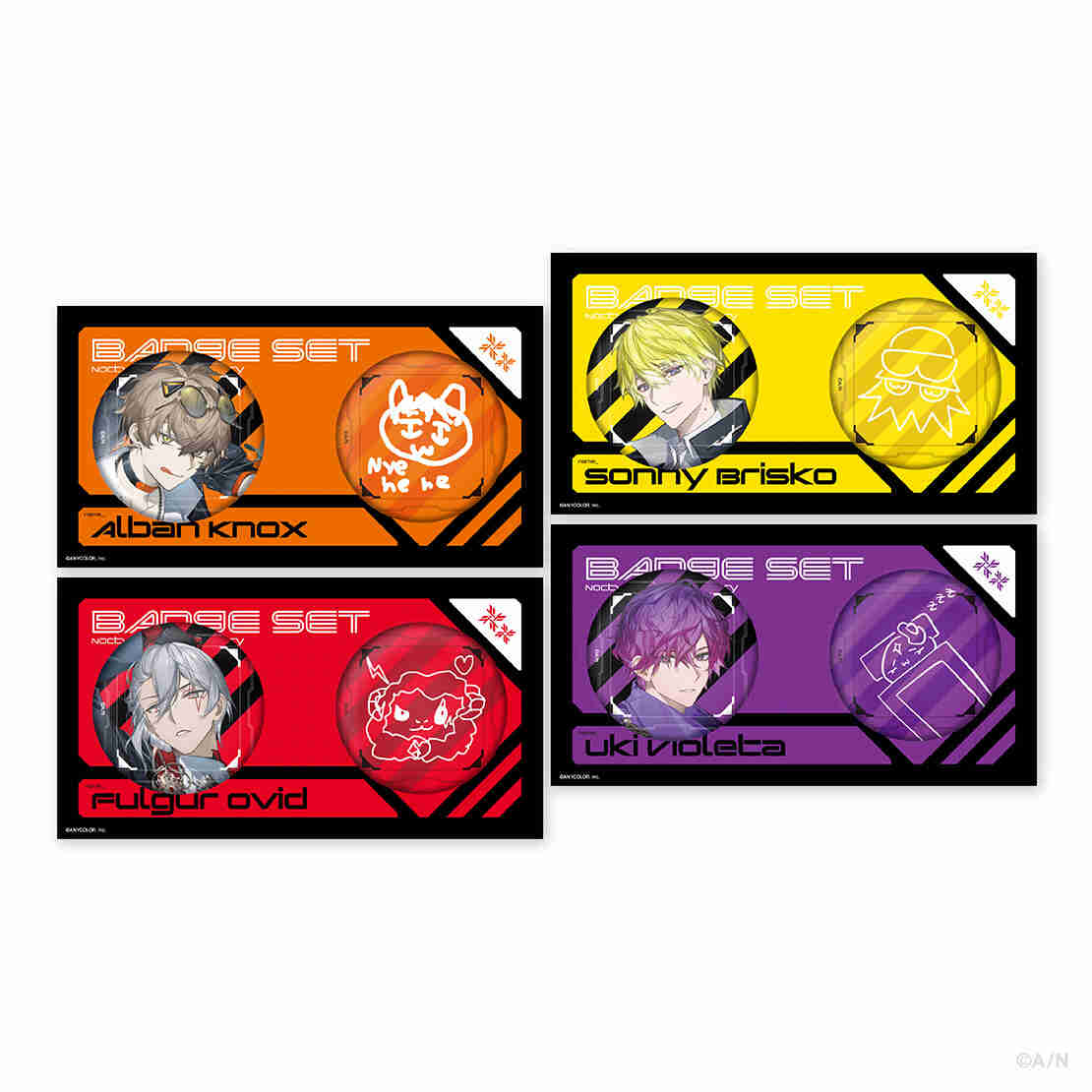 現貨」Nijisanji [Noctyx 2nd Anniversary] 商品 – Modelmakerhk.Shop