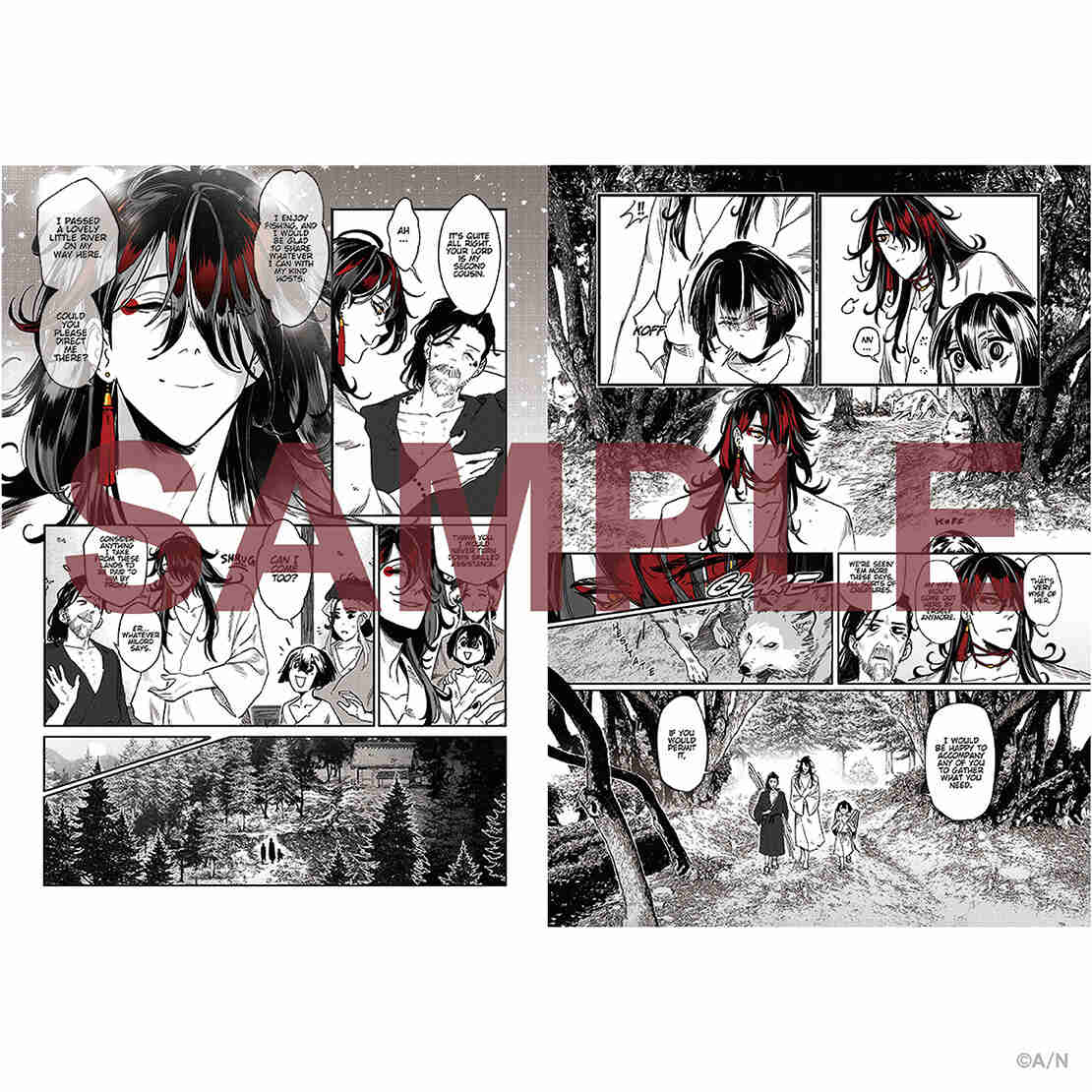 [pre-order] Nijisanji 【Vox Akuma:The Demon Hungers】Graphic Novel / Poster