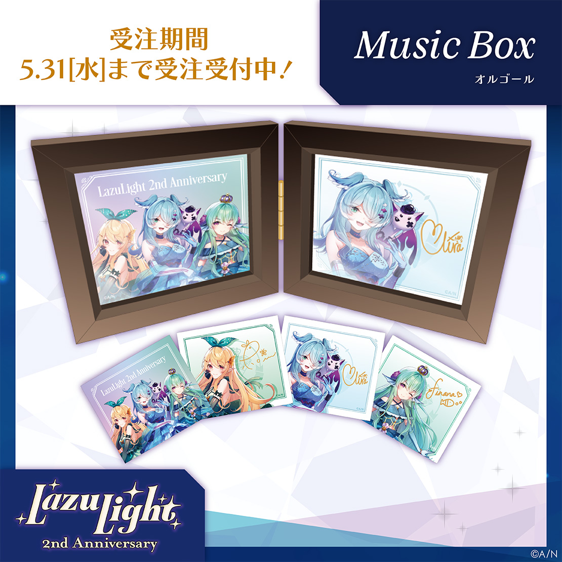  [In-stock]  Nijisanji Lazu Light 2nd Anniversary Goods