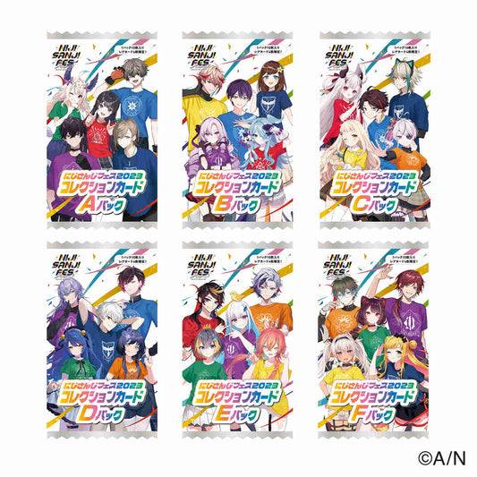 「現貨」Nijisanji 「NIjisanji Fes 2023」隨機卡包(A/B/C/D/E/F) @隨機1包 **買1送1**