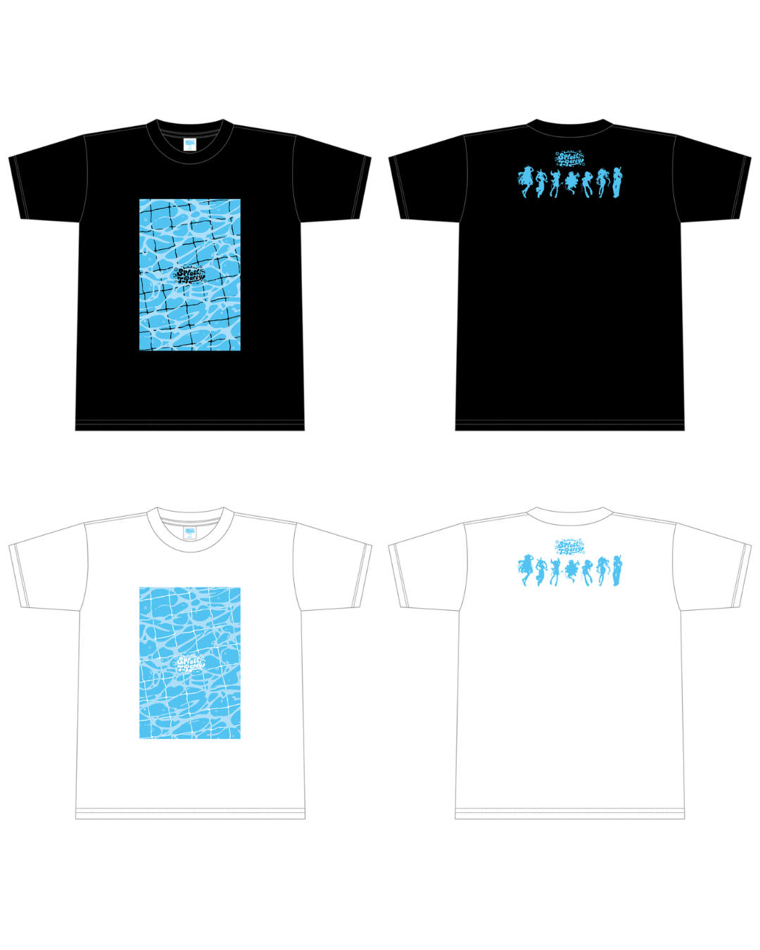 [Pre-order]hololive Splash T-Party! [after event sale]