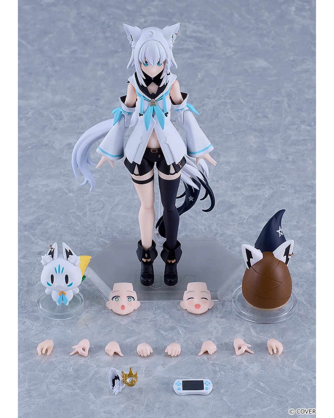 「預訂」[日版][特典版]  Hololive 白上フブキ(Shirakami Fubuki) figma Figure