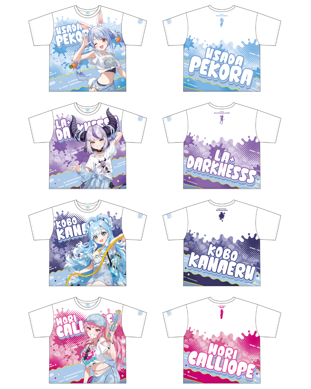 [Pre-order]hololive Splash T-Party! [after event sale]