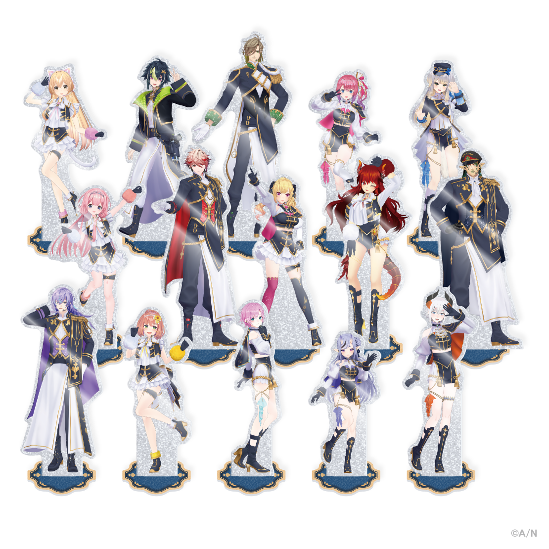[Pre-order] Nijisanji 【共通衣装3Dグッズ vol.4】Acrylic stand