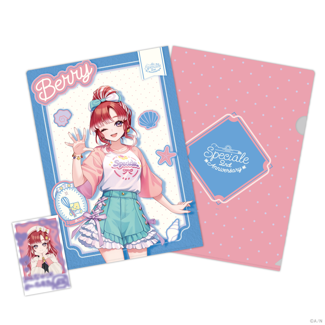 [預訂] Nijisanji 【Speciale 2nd】クリアファイル&カードセット(A4file &卡片套装)