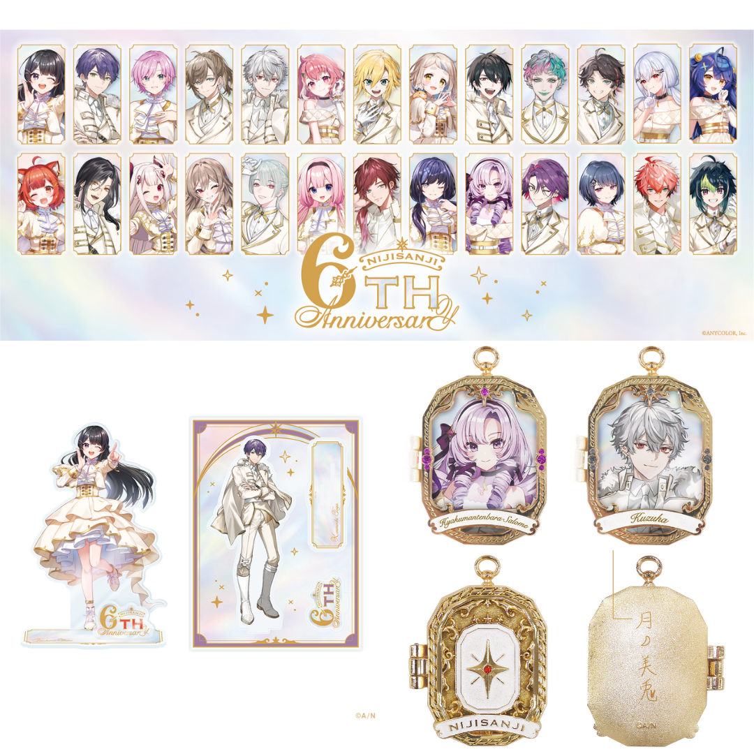 「現貨」Nijisanji [NIJISANJI 6周年記念周邊] 商品 - 亞克力立牌/ 盒式吊墜