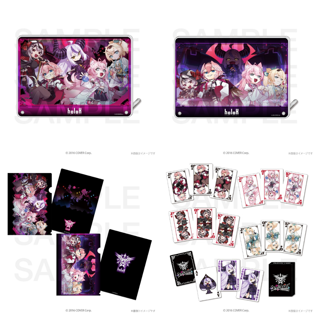 [In-stock] Hololive [Invitation from the secret society holoX ~ Escape from the labyrinthine labyrinth in Shibuya ~] Goods