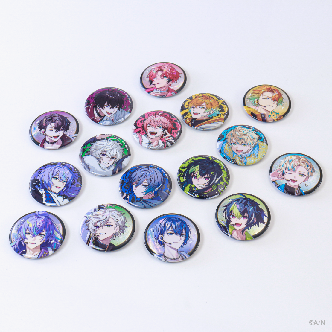 [Pre-order] Nijisanji 【MECHATU-A 1st LIVE】Random Badge 【MECHATU-A 1st LIVE "Over Drive!"】