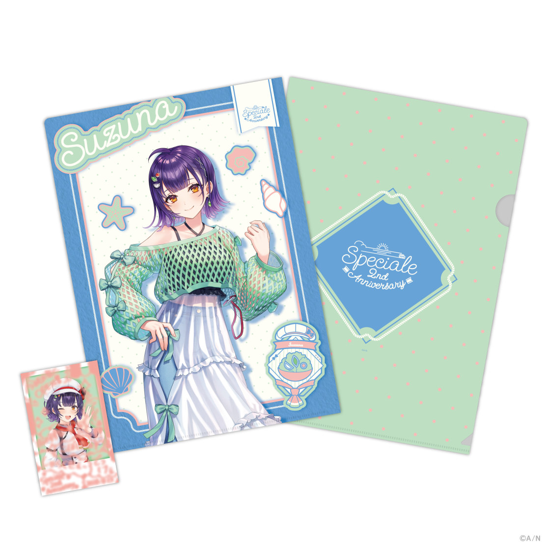 [預訂] Nijisanji 【Speciale 2nd】クリアファイル&カードセット(A4file &卡片套装)