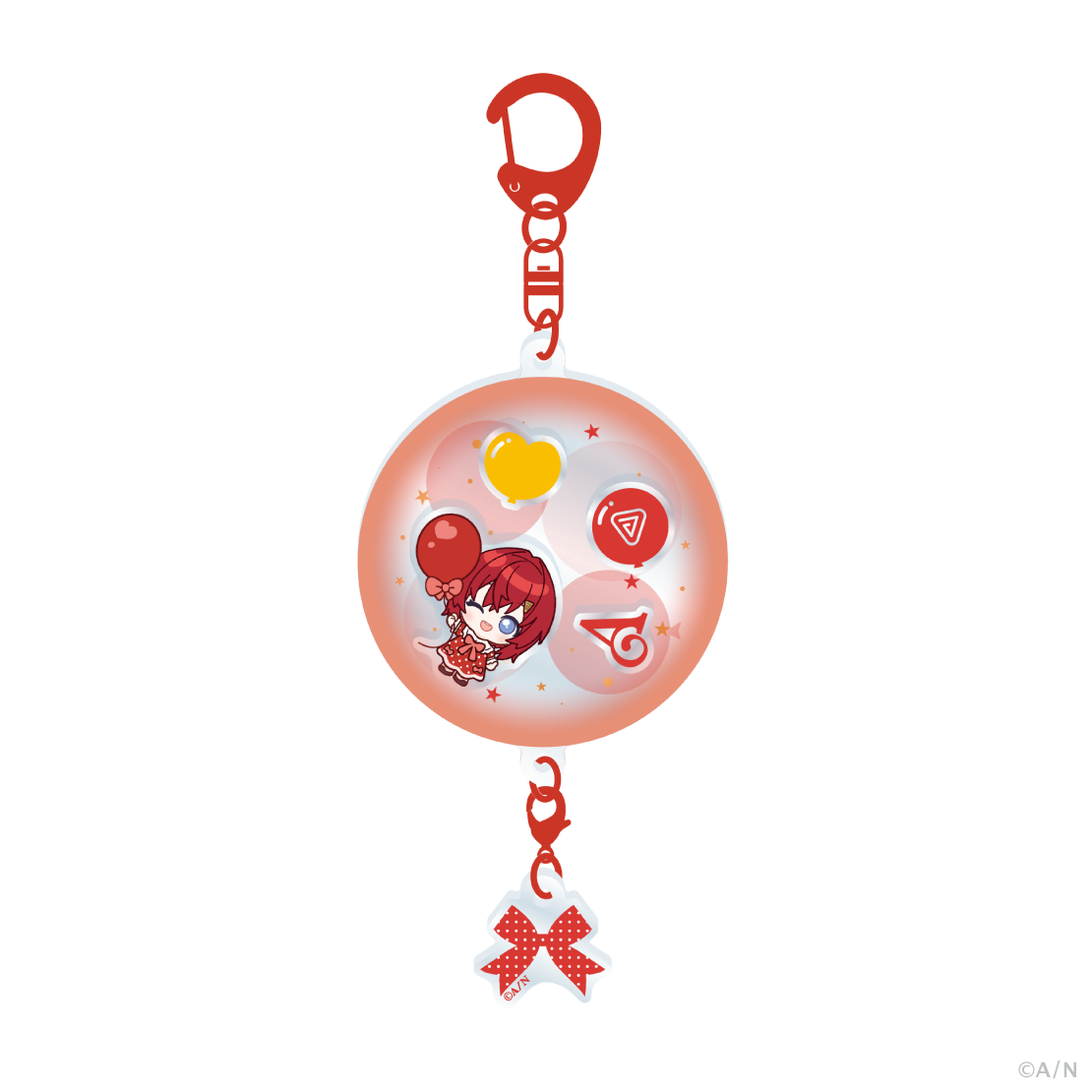 [預訂] Nijisanji 【ふわふわバルーン】シャカシャカアクリルキーホルダー (亞克力鑰匙扣)