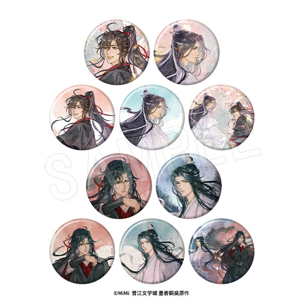 「預訂」魔道祖師 トレーディング和紙缶バッジ