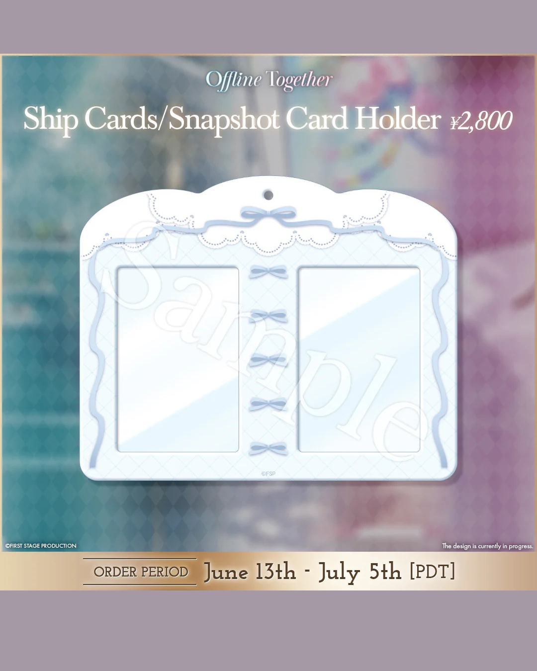  [pre-order] FIRST STAGE【Offline Together Goods】