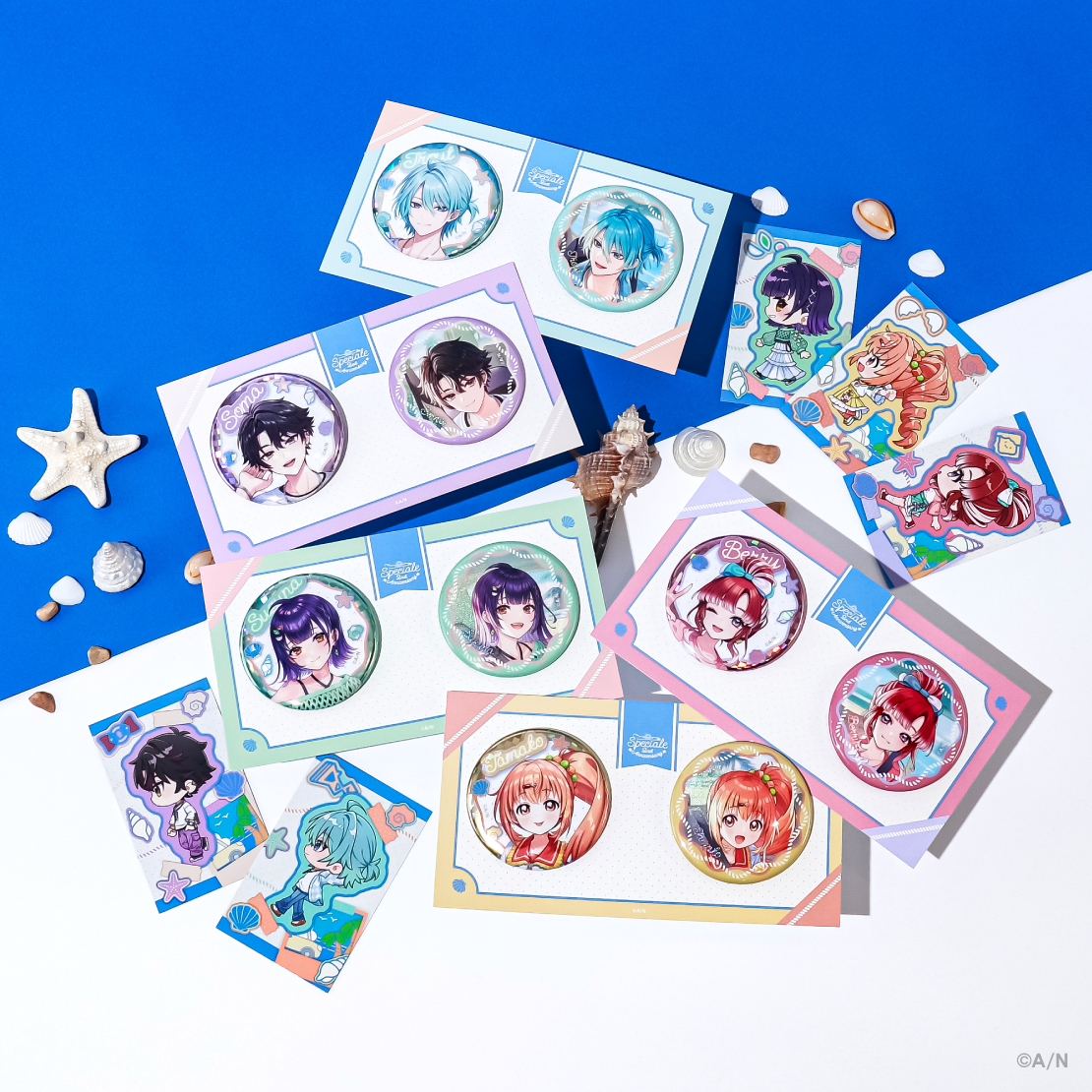 [預訂] Nijisanji 【Speciale 2nd】缶バッジ セット(徽章set)
