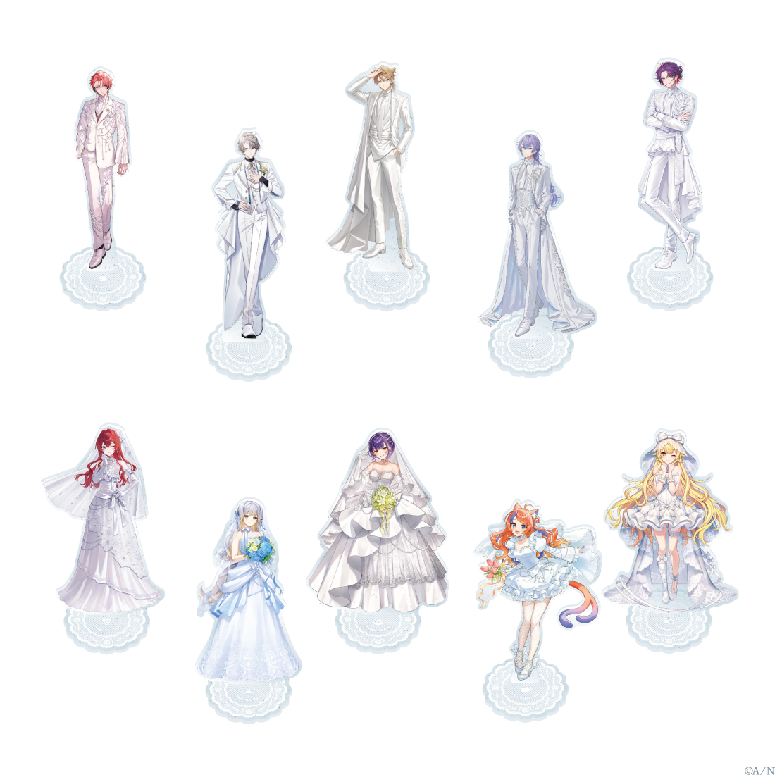 [預訂] Nijisanji 【Luminous Marriage】ラメアクリルスタンド (閃光壓克力立牌)