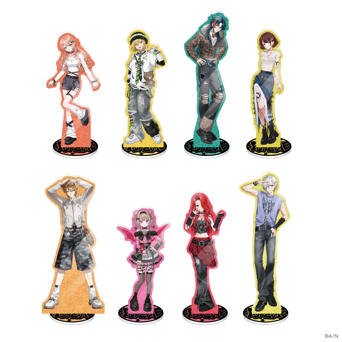 [Pre-order] Nijisanji 【#HYPE-ME】グリッターアクリルスタンド (Acrylic Standee)