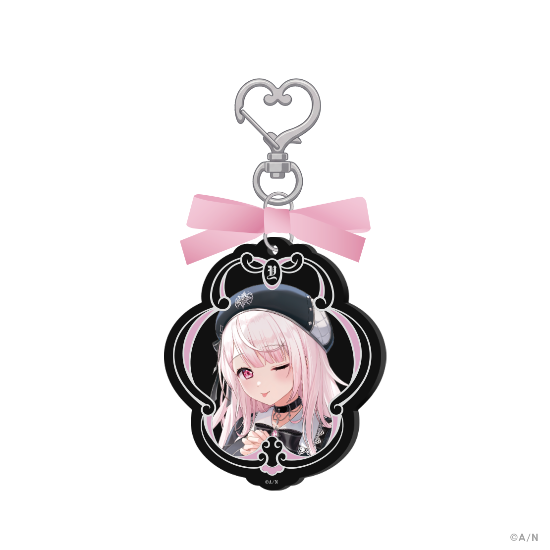 [Pre-order] Nijisanji 【Haunted School】リボンアクリルキーホルダー (鑰匙圈)