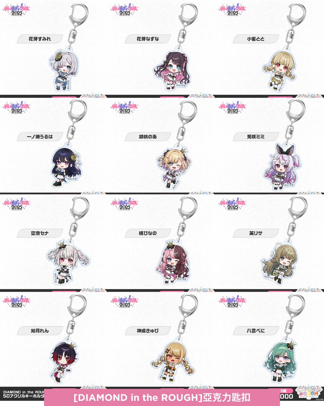  [pre-order] VSPO! FESTIVAL 2025 After-event-sale of Goods - Acrylic keychain