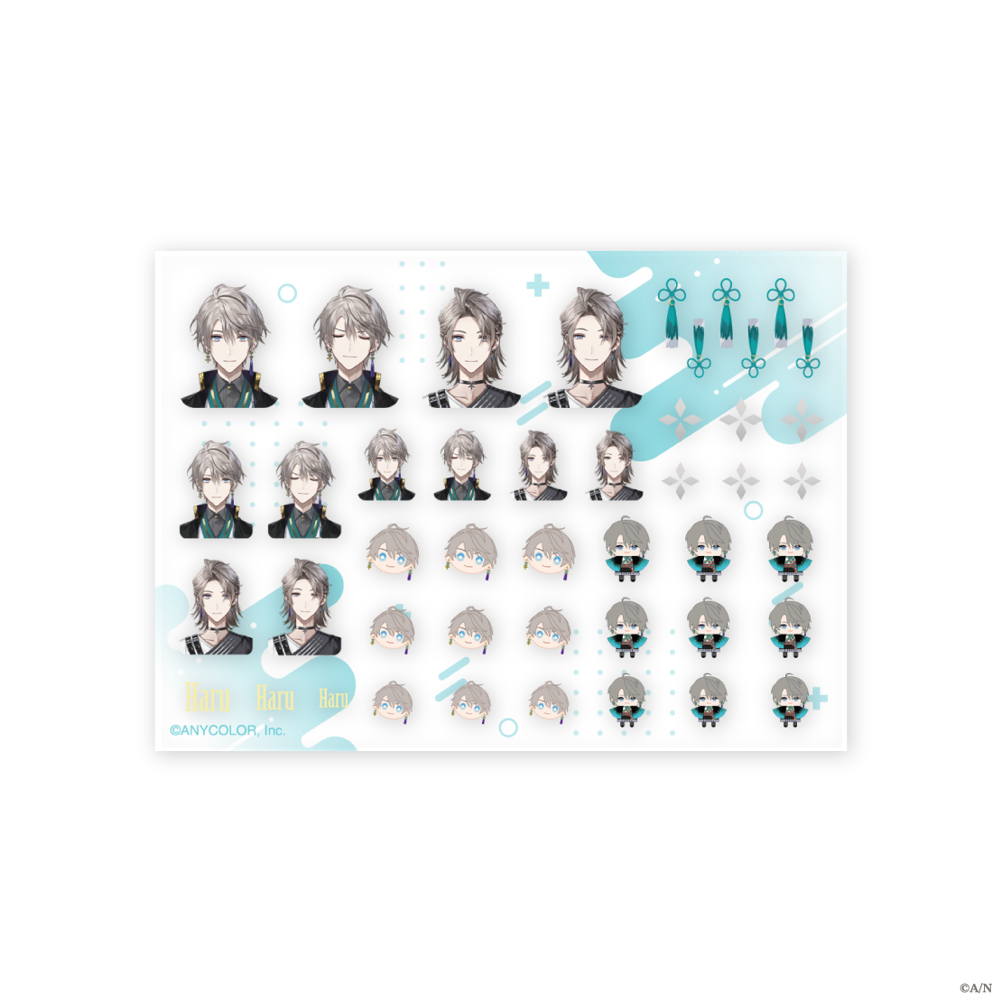 [Pre-order] Nijisanji 【にじネイル Shiny】Stickers