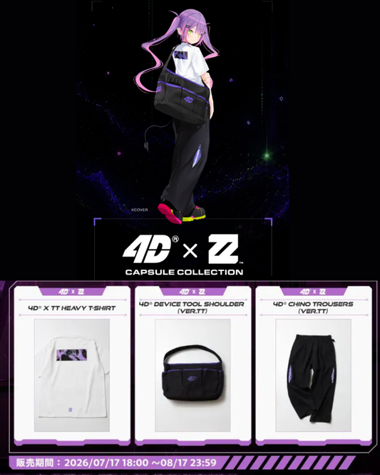 [預訂]hololive x 4D® - 常闇トワ(Tokoyami Towa) CAPSULE COLLECTION