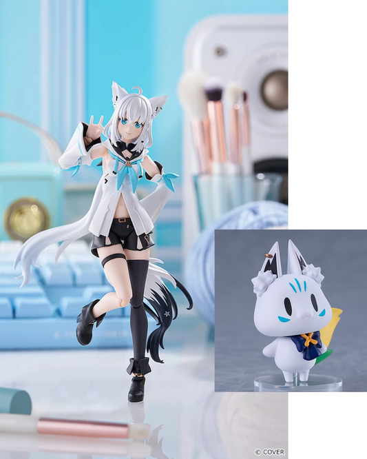 「預訂」[日版][特典版]  Hololive 白上フブキ(Shirakami Fubuki) figma Figure