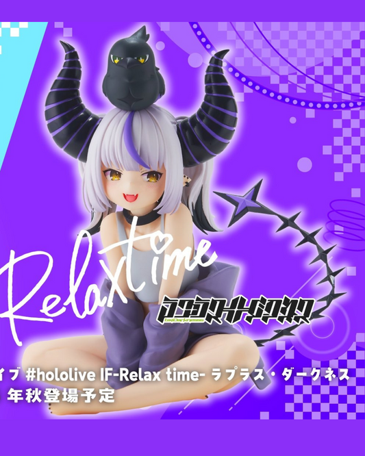 [pre-order] Hololive  #hololive IF -Relax time- ラプラス・ダークネス(La+ Darknesss) - Figure