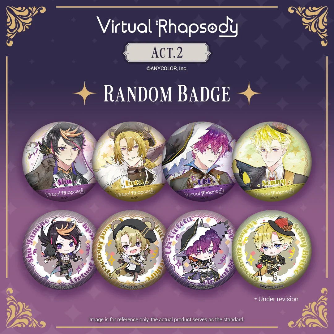 「現貨」 [現地場販] 【NIJISANJI EN  × Virtual Rhapsody 新加坡 2024 】周邊商品