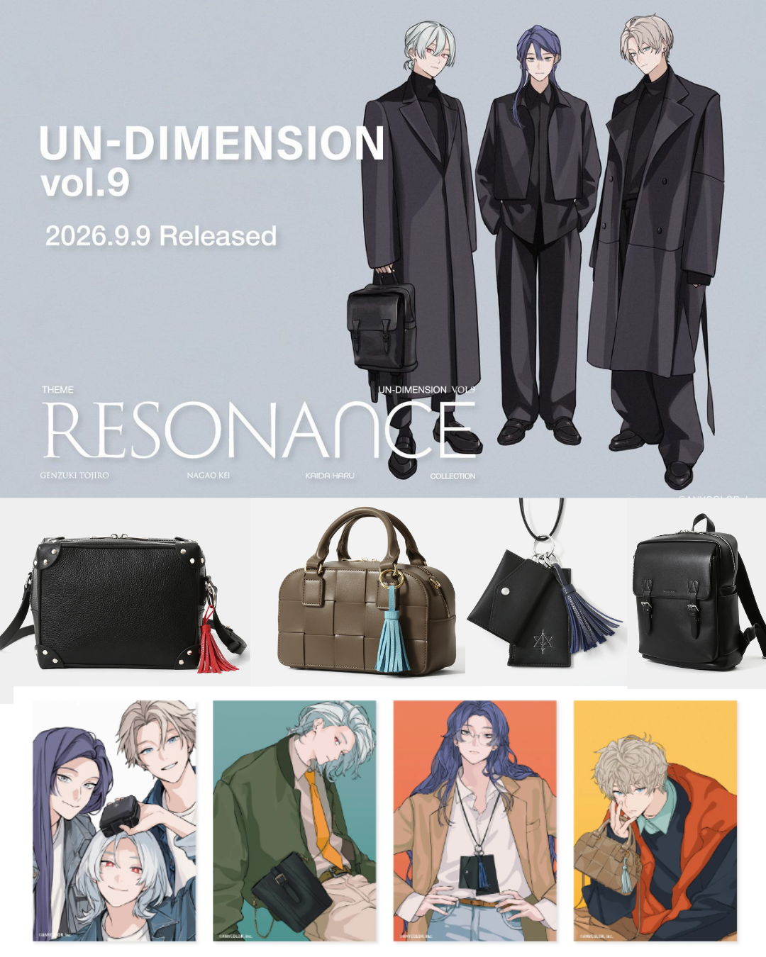 [pre-order] Nijisanji VΔLZ x un-dimension  Goods