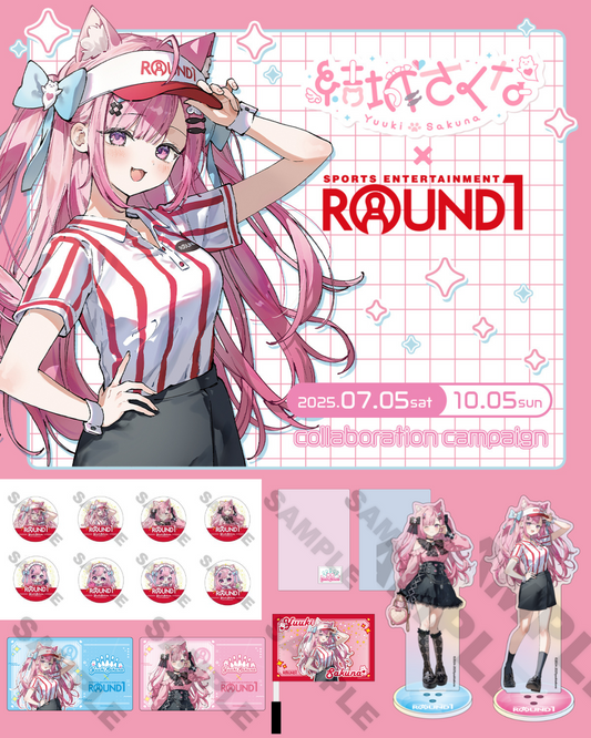  [pre-order] Vtuber 結城さくな (Yuuki Sakuna) x round 1 Goods