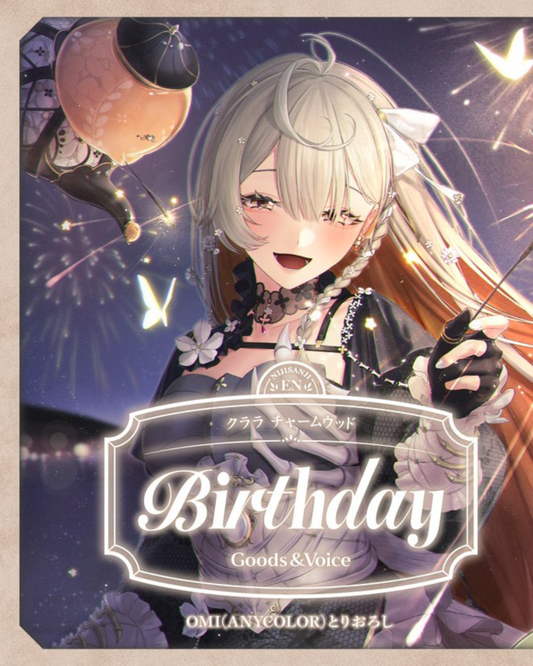 「預訂」Nijisanji クララ チャームウッド(Klara Charmwood) 誕生日グッズ＆ボイス2025