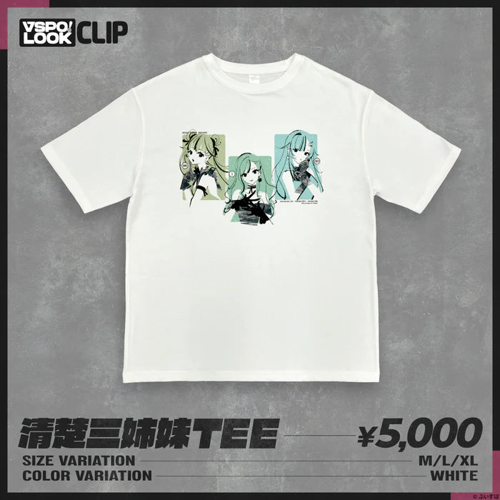 「預訂」VSPO! LOOK CLIP 清楚三姉妹TEE