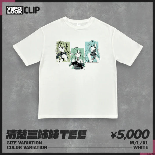 「預訂」VSPO! LOOK CLIP 清楚三姉妹TEE