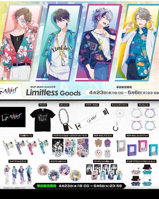 「預訂」Nijisanji [ROF-MAO 2nd LIVE - Limitless] 商品