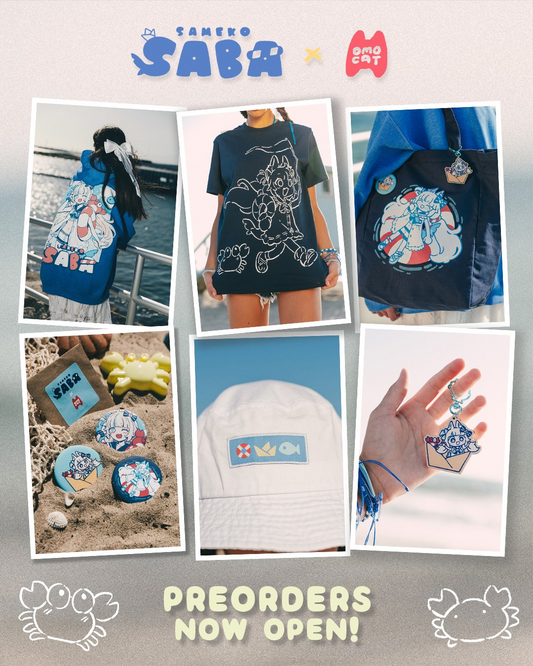 「Pre-order」OMOCAT x SAMEKO SABA Debut Goods