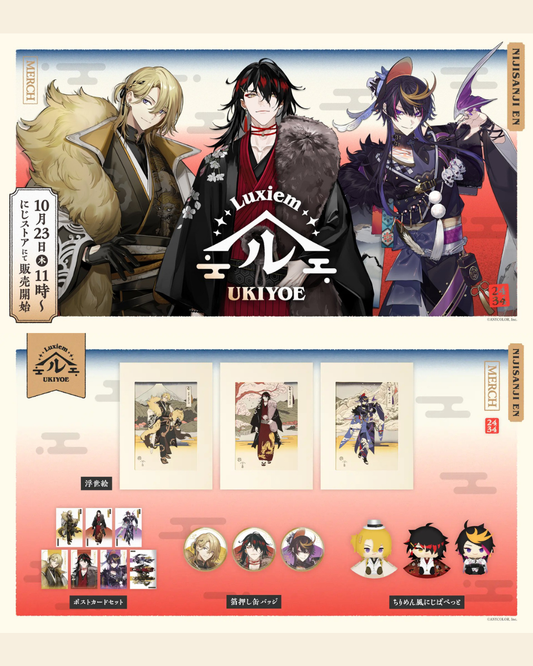  [pre-order] Nijisanji【Luxiem Ukiyoe】 goods