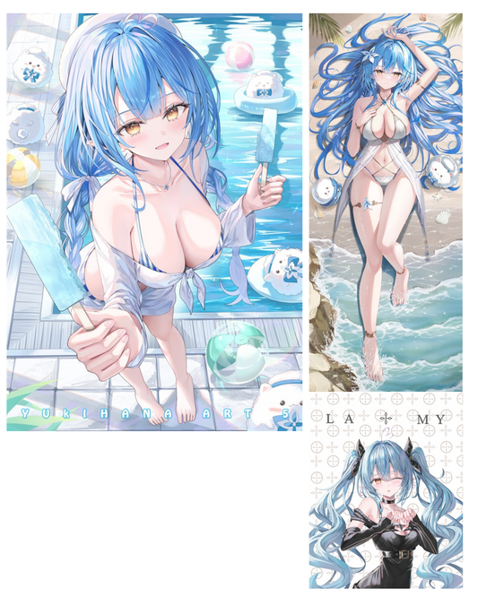 「C108代購」 hololive [C108] YUKIHANA ART 5 (リン☆ユウ/雪花ラミィ 原設擔當) -同人本&周邊