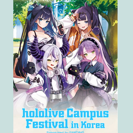 [In-stock] [On-site vendor] Hololive Campus Festival Korean Pop-up Limited Products