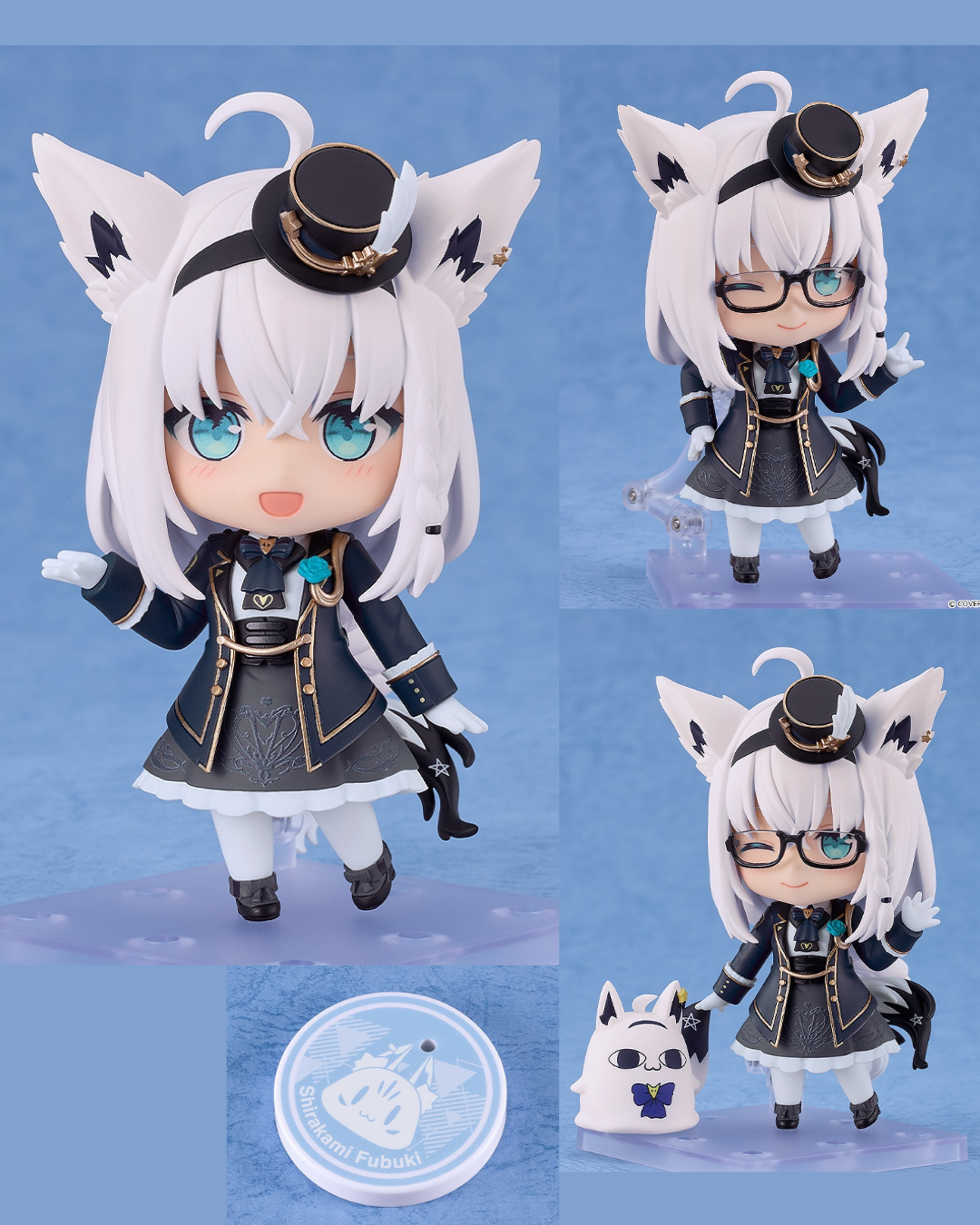「預訂」[日版] Hololive 白上フブキ(Shirakami Fubuki) 洋服衣装Ver. 黏土人 Figure
