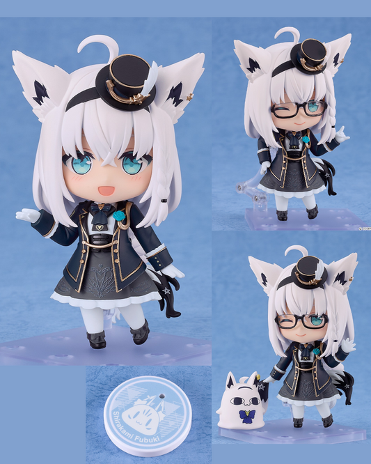 「預訂」[日版] Hololive 白上フブキ(Shirakami Fubuki) 洋服衣装Ver. 黏土人 Figure