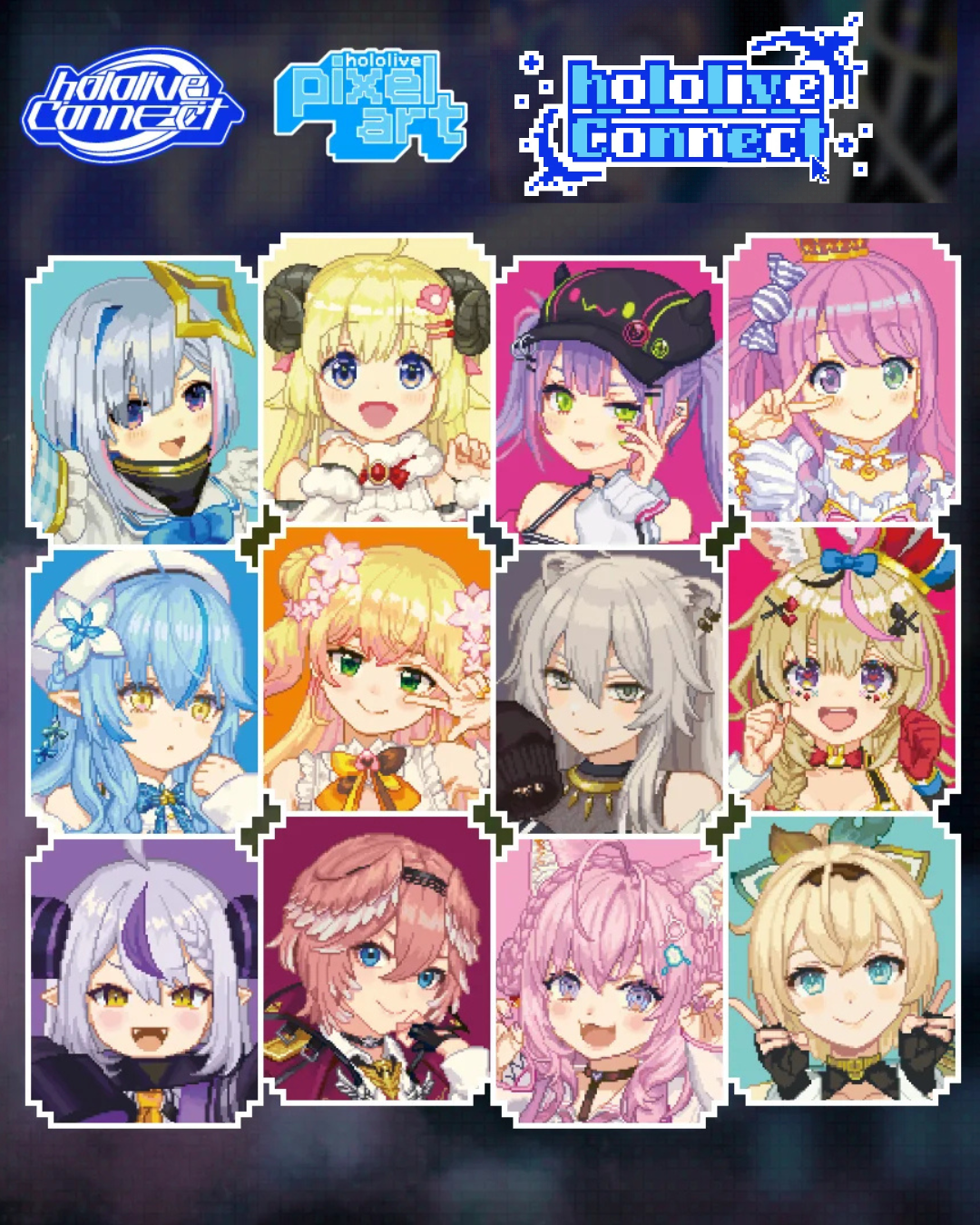  [pre-order] Hololive [hololive Connect Series Goods] Vol.5 hololive pixel art - 4th Generation