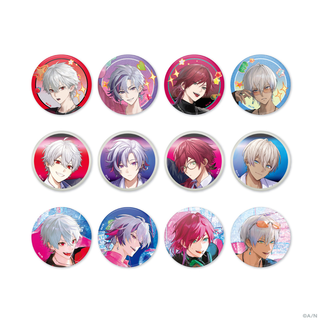 [Preorder] Nijisanji【VSせめよん】Random Badge