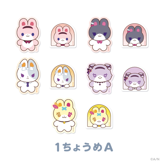 [Pre-order] Nijisanji 【にじたうんぐっず いち】Random Stickers 1A