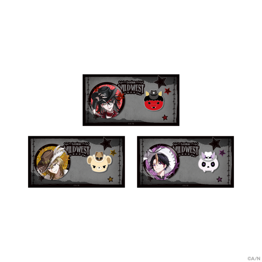 [Pre-order] Nijisanji 【Luxiem WILDWEST】Badge and pin set