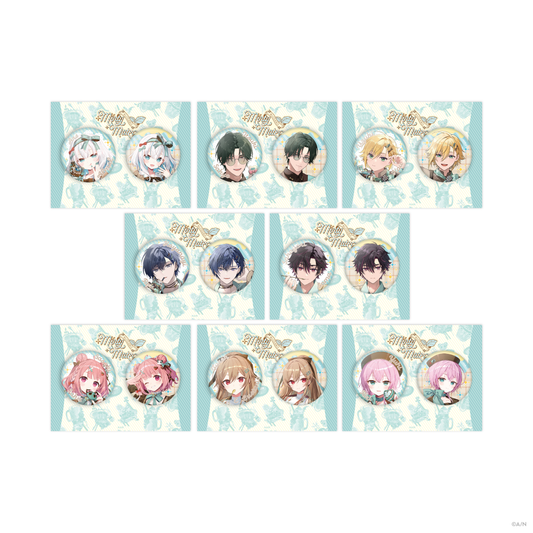 [預訂] Nijisanji 【Minty Mate】缶バッジ セット(徽章set)