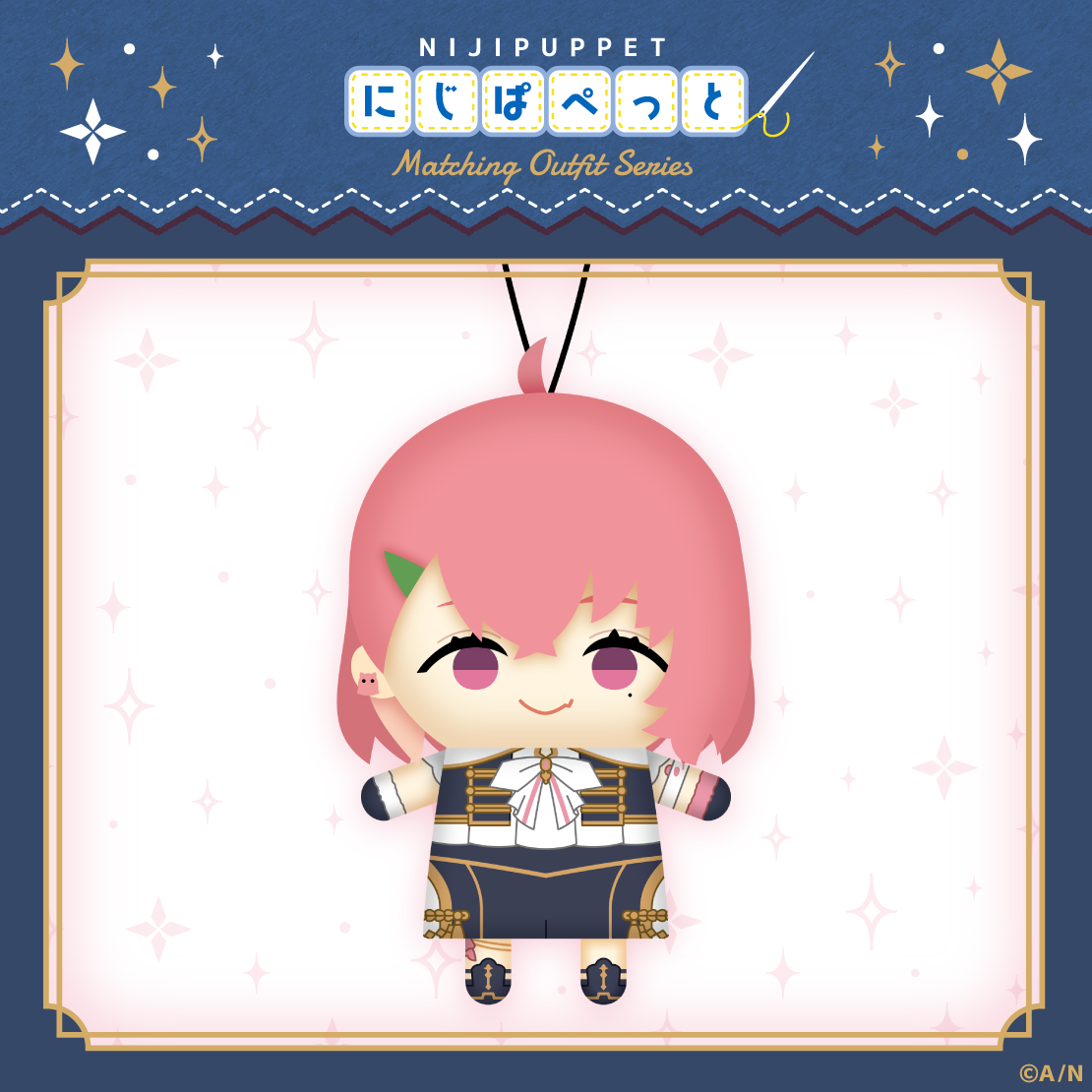 [Pre-order]  Nijisanji【にじぱぺっと 共通衣装シリーズ】Nijipuppet Matching Outfit Series A Group - Puppet Plushie KeyChain
